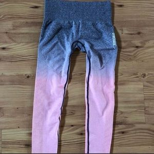 Gymshark ombré seamless leggings